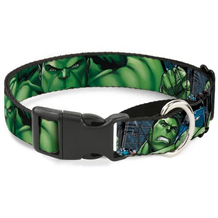 Hulk mintás félfojtó kutyanyakörv – kontrollált erő, karakteres megjelenés