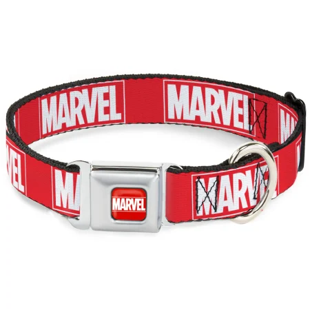 Marvel mintás kutyanyakörv, AirCtaft csattal – ikonikus stílus, maximális tartás