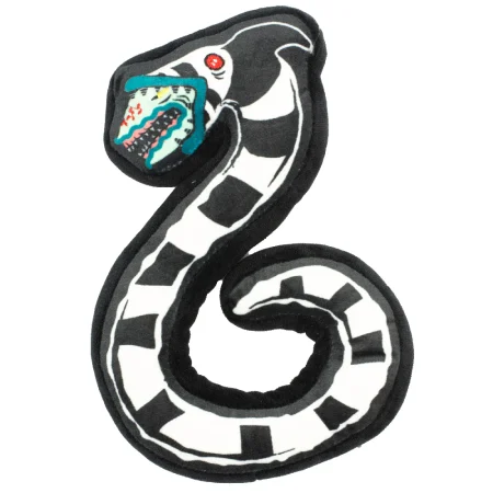 Beetlejuice plüss kutyajáték, sípolós – őrült stílus, garantált szórakozás