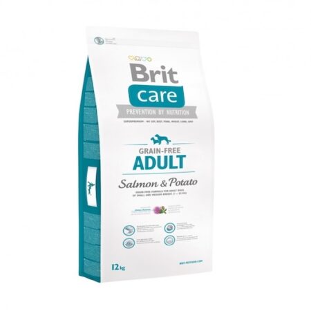 Brit Care Grain-free Adult Salmon & Potato 12 kg kutyatáp