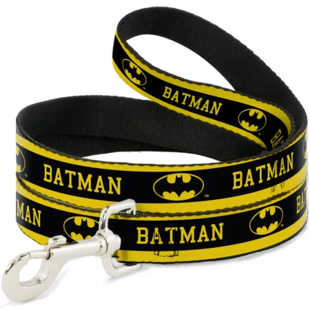 Batman logós kutyapóráz – Hivatalos DC termék