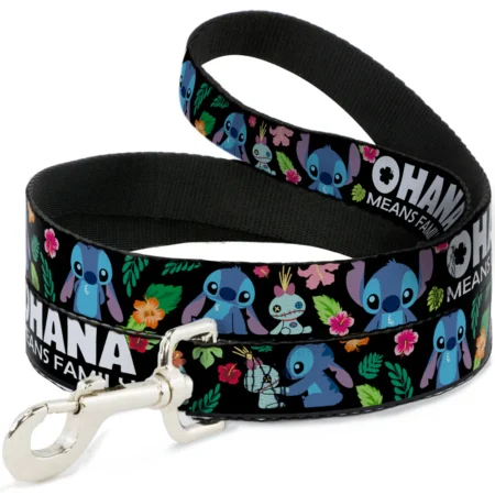 Stitch mintás kutyapóráz – Hivatalos Disney termék