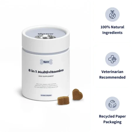 Tipaw 8-in-1 Multivitamins – komplex multivitamin kutyáknak