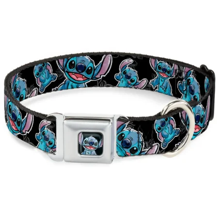 Stitch mintás kutyanyakörv – Hivatalos Disney termék