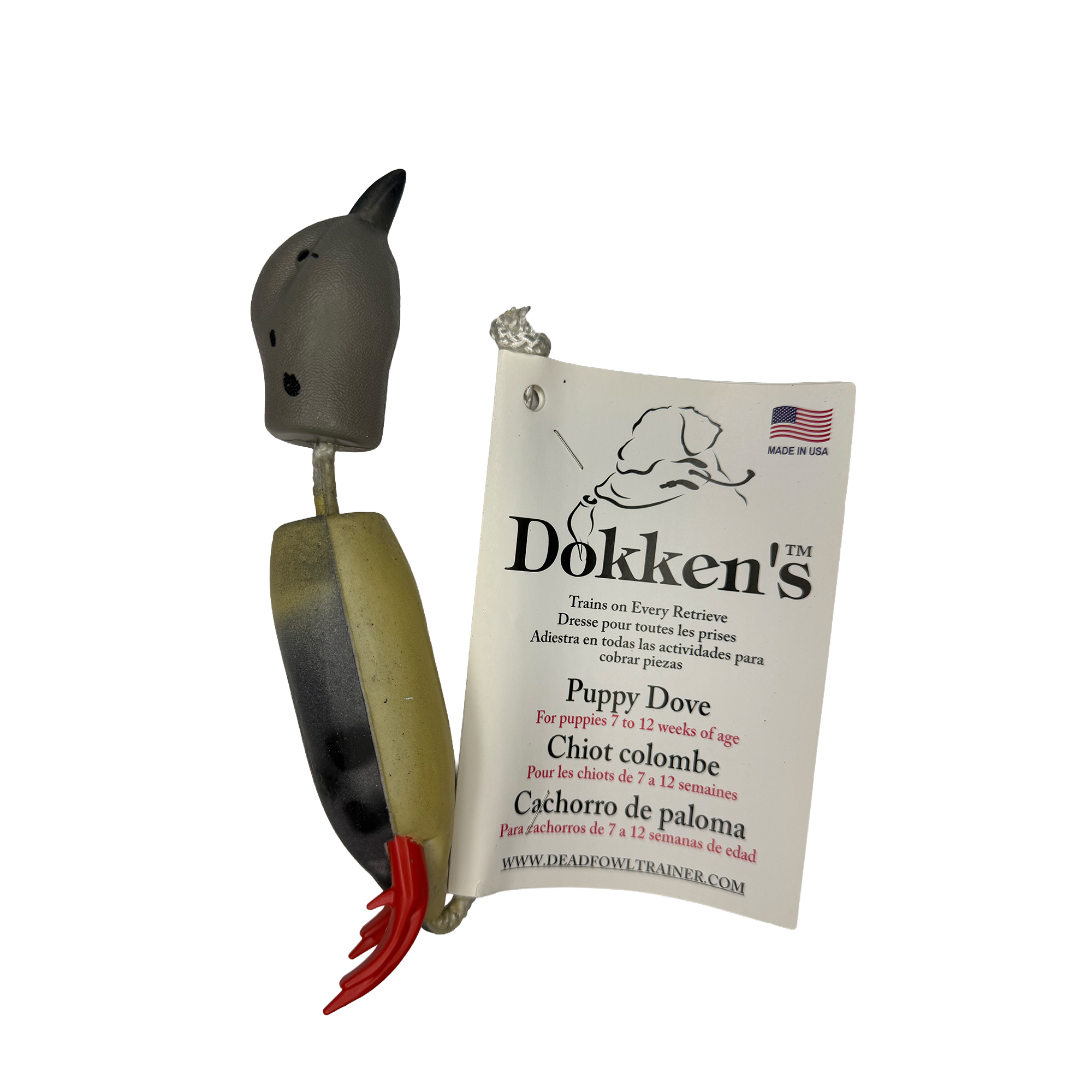 Dokken’s Dead Fowl Puppy Dove – Galamb tréningdummy kölyökkutyáknak